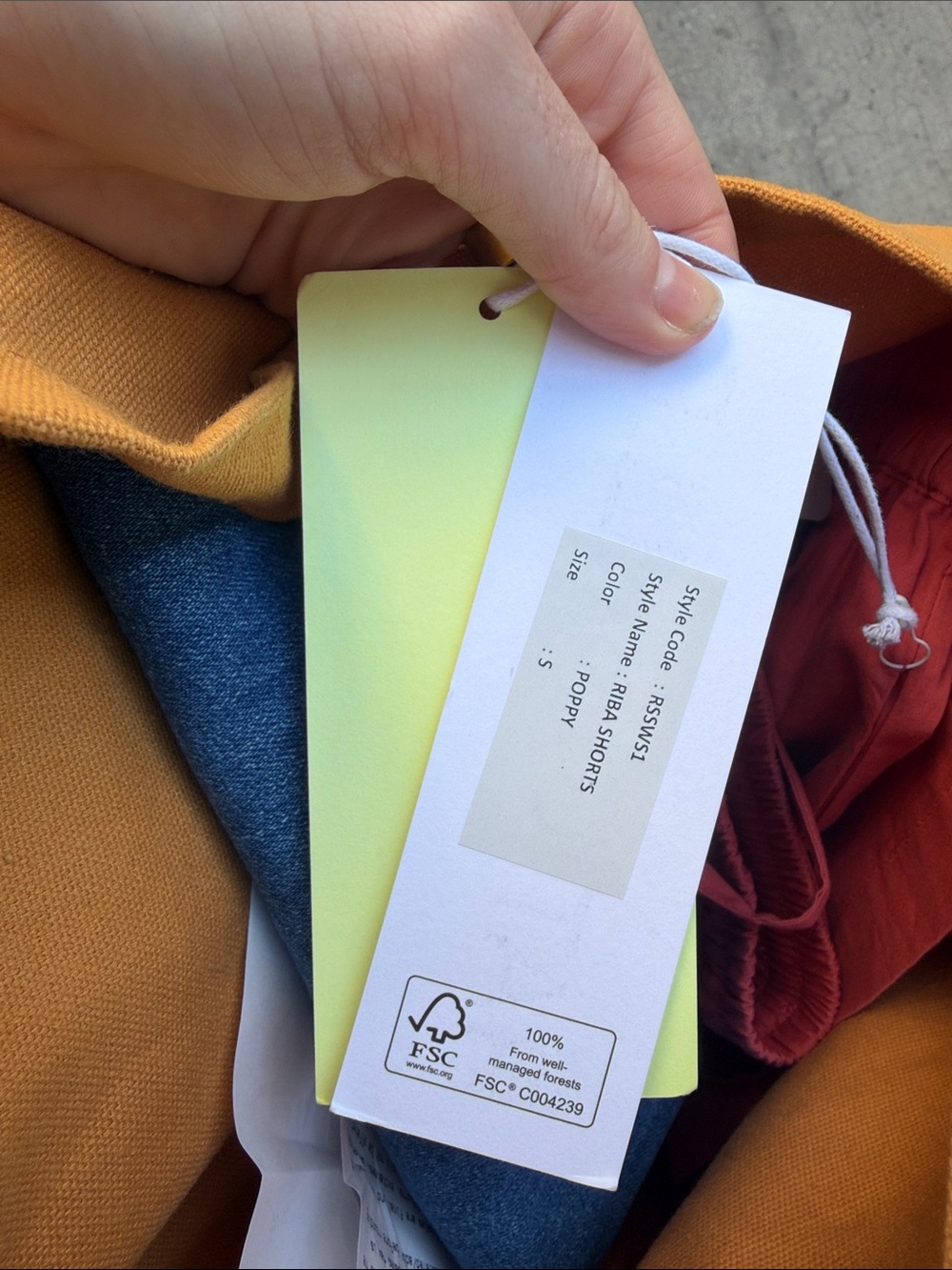 NWT Rationalle Riba Poplin Drawstring Shorts - Picture 5 of 5